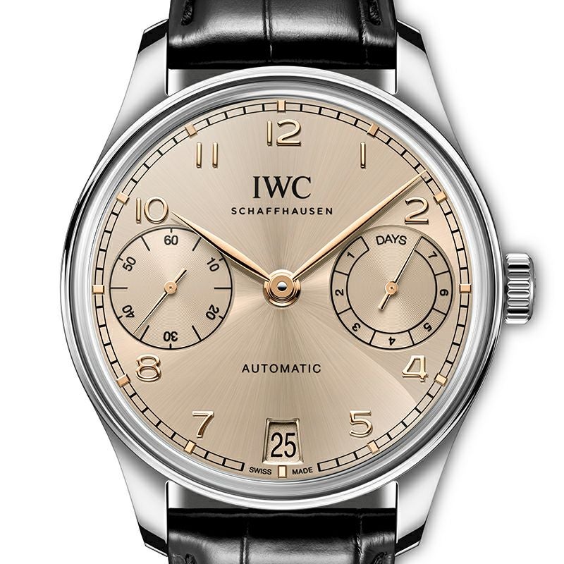 新品ベルト　IWC アイダブルシー　AUTOMATIC 自動巻き レディース アイ・ダブリュー・シー ポルトギーゼ・オートマティック 40 自動巻き
