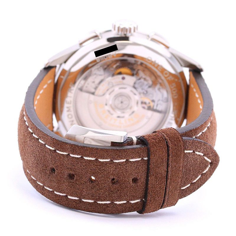 【中古】BREITLING PREMIER B01 CHRONOGRAPH 42 WHEELS AND WAVES <br>ブライトリング プレミエ B01 クロノグラフ 42 ホイールズ＆ウェーブズ <br>AB0118A31B1X1 (A007W-WNAA)