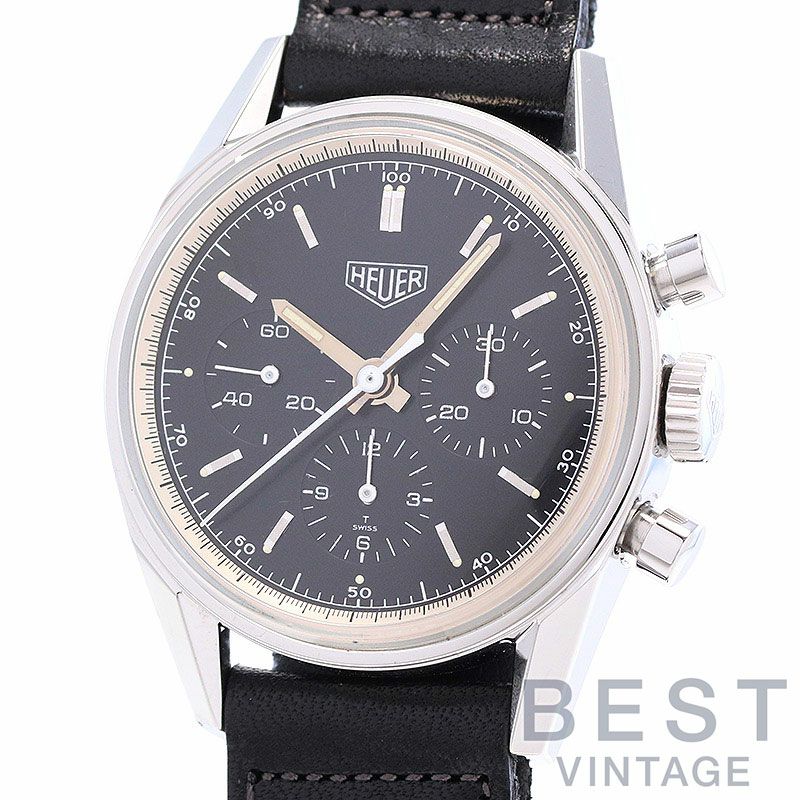 タグホイヤー カレラ　CS3111　CS3113用　純正革ベルト 中古】TAG HEUER CARRERA CLASSIC CHRONOGRAPH 1964 RE-EDITION タグ