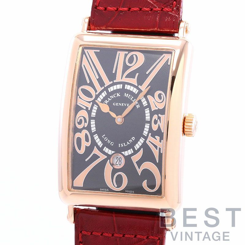【中古】FRANCK MULLER LONG ISLAND RELIEF <br>フランク・ミュラー ロングアイランド レリーフ <br>1150SCDTREL