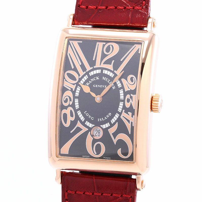 【中古】FRANCK MULLER LONG ISLAND RELIEF <br>フランク・ミュラー ロングアイランド レリーフ <br>1150SCDTREL
