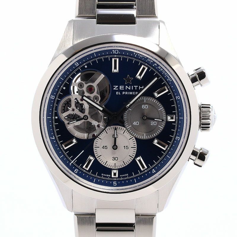 中古】ZENITH CHRONOMASTER OPEN BOUTIQUE EDITION ゼニス クロノ