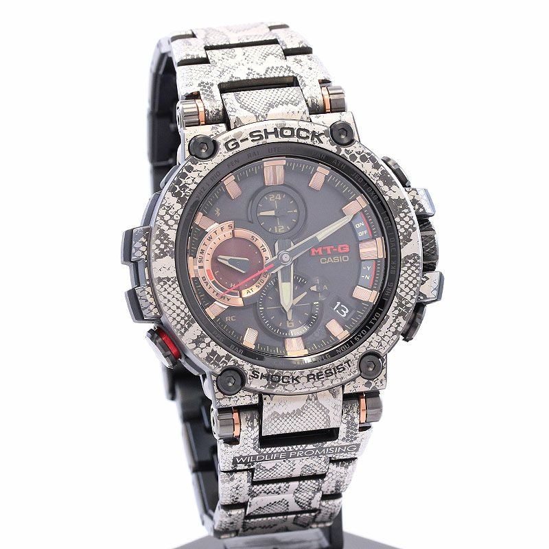 ム*ン様 Jaguar V2 GMK Wild シルバー 未使用 オークション 中古】CASIO G-SHOCK MT-G MTG-B1000 SERIES WILDLIFE PROMISING