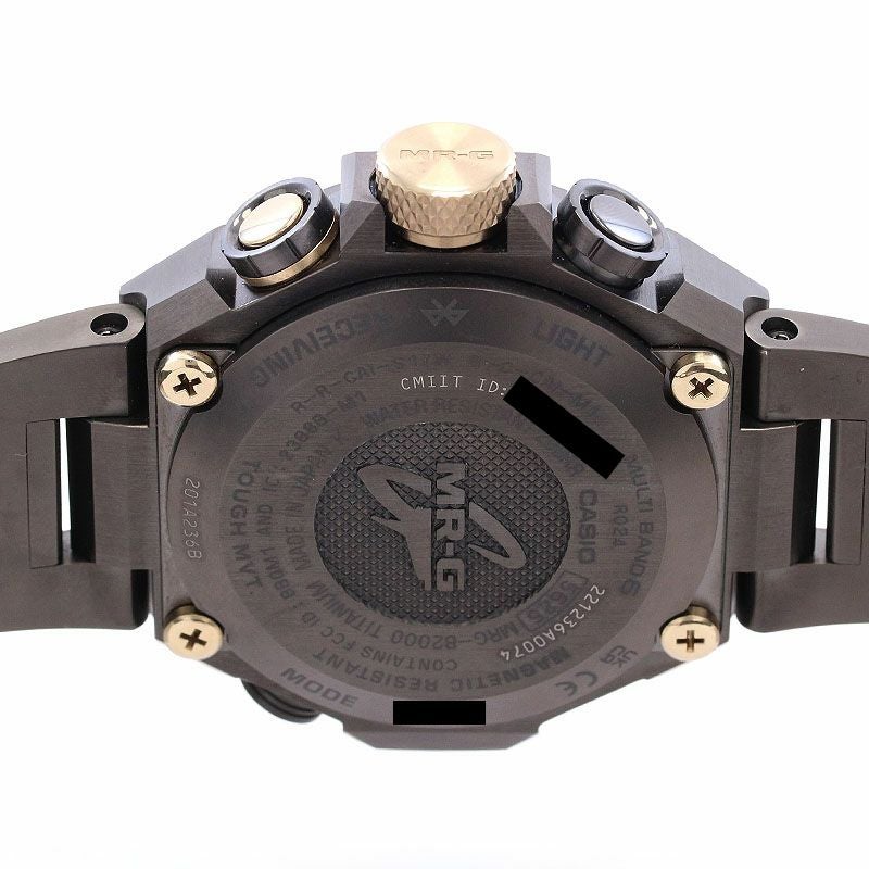 【中古】CASIO G-SHOCK MR-G MRG-B2000 SERIES AKAZONAE <br>カシオ Gショック MR-G MRG-B2000シリーズ 赤備え <br>MRG-B2000B-1A4JR