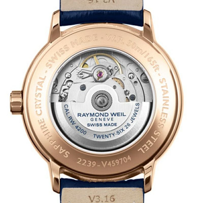 ロイヤルミントワーテルロー RAYMOND WEIL MAESTRO レイモンド ウェイル マエストロ 2239-PC5-00509