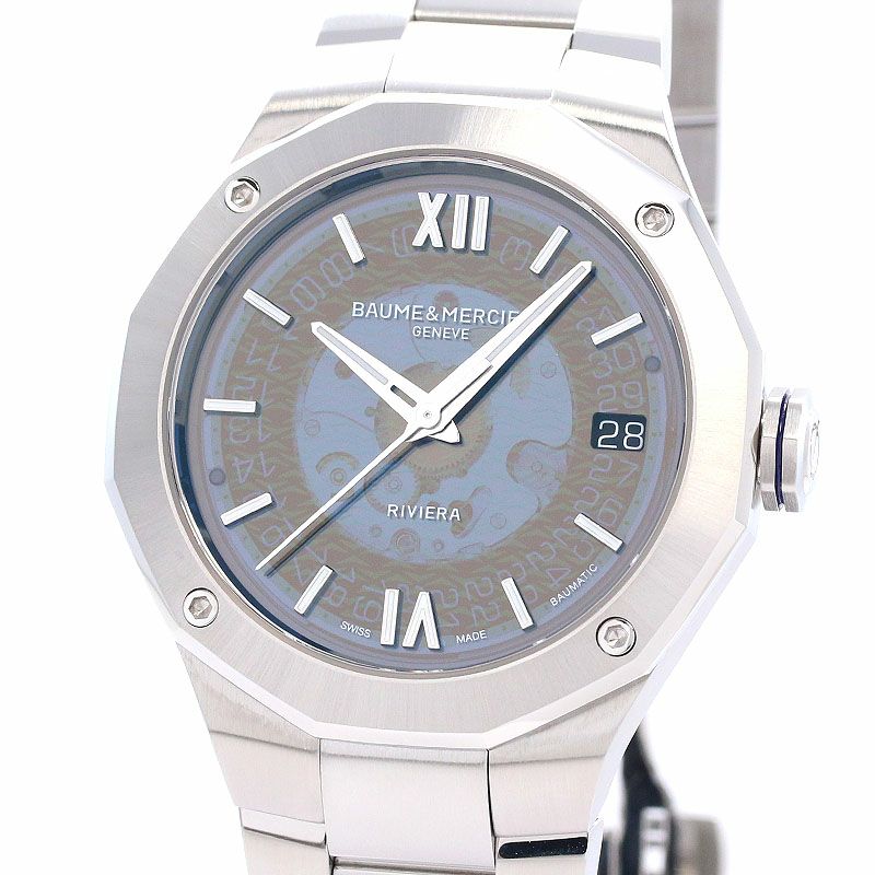 中古】BAUME & MERCIER RIVIERA BAUMATIC ボーム＆メルシェ リビエラ