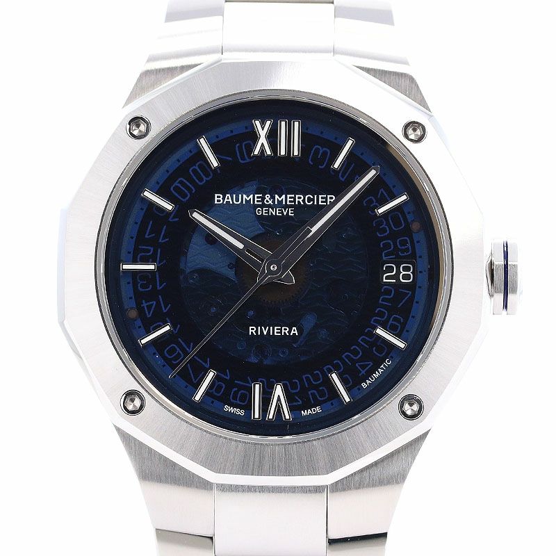 中古】BAUME & MERCIER RIVIERA BAUMATIC ボーム＆メルシェ リビエラ