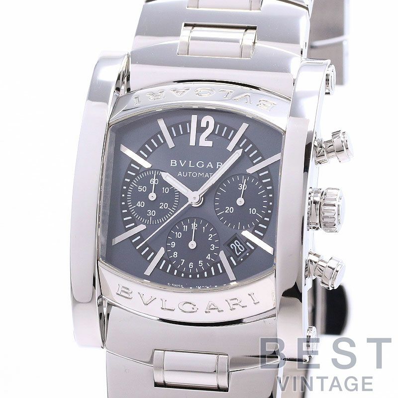 中古】BVLGARI ASSIOMA CHRONOGRAPH ブルガリ アショーマ クロノグラフ