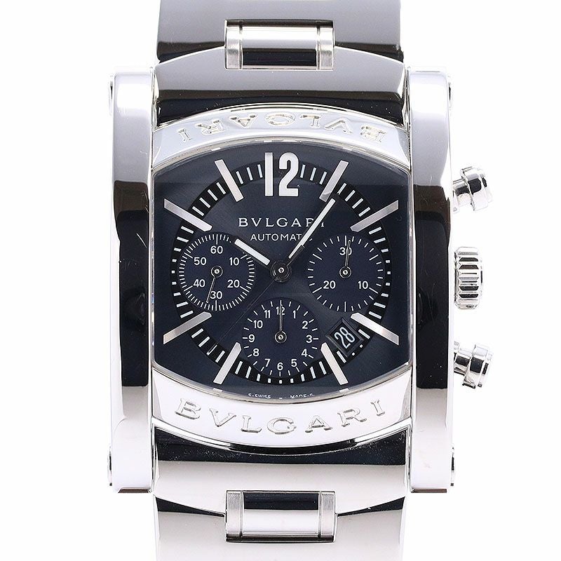 中古】BVLGARI ASSIOMA CHRONOGRAPH ブルガリ アショーマ クロノグラフ