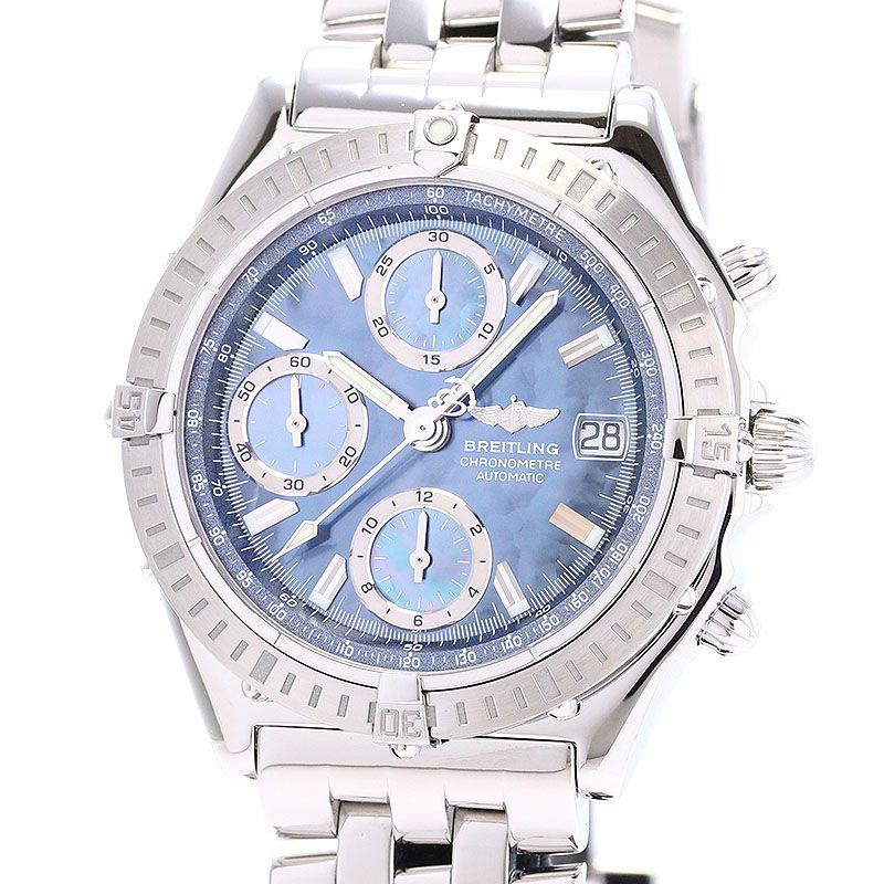 【中古】BREITLING CHRONOMAT MOP BLACK JAPAN LIMITED ブライトリング クロノマット MOP ブラック 日本限定400本 A13352J1/B692/300A (A147BMPPA)