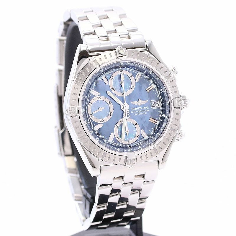 【中古】BREITLING CHRONOMAT MOP BLACK JAPAN LIMITED ブライトリング クロノマット MOP ブラック 日本限定400本 A13352J1/B692/300A (A147BMPPA)