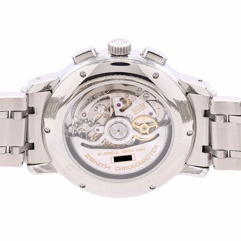 中古】ZENITH CHRONOMASTER EL PRIMERO TRIPLE CALENDAR MOONPHASE