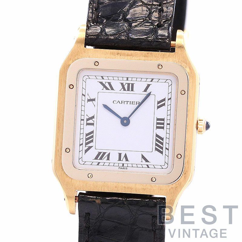中古】CARTIER SANTOS DUMONT DEUX ORS カルティエ サントス-デュモン