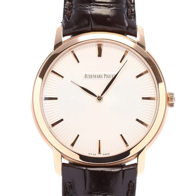 【中古】AUDEMARS PIGUET JULES AUDEMARS EXTRA THIN オーデマ・ピゲ ジュール オーデマ エクストラシン 15180OR.OO.A102CR.01