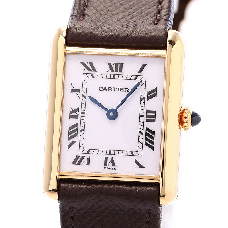 中古】CARTIER TANK LOUIS CARTIER LARGE MODEL カルティエ タンク