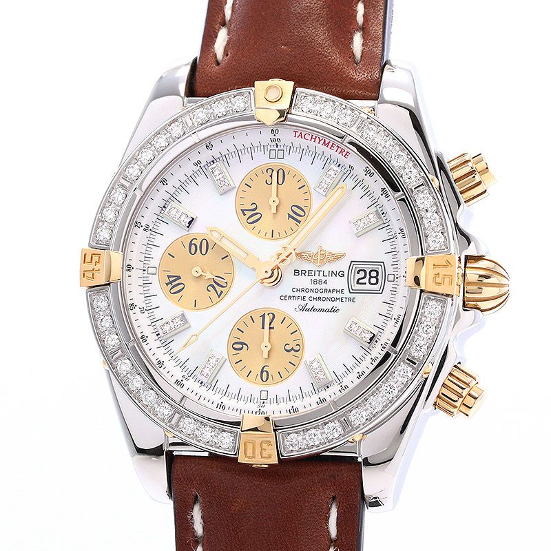 【中古】BREITLING CHRONOMAT EVOLUTION ブライトリング クロノマット エボリューション B1335653/A572/438X (B156A76KBD)