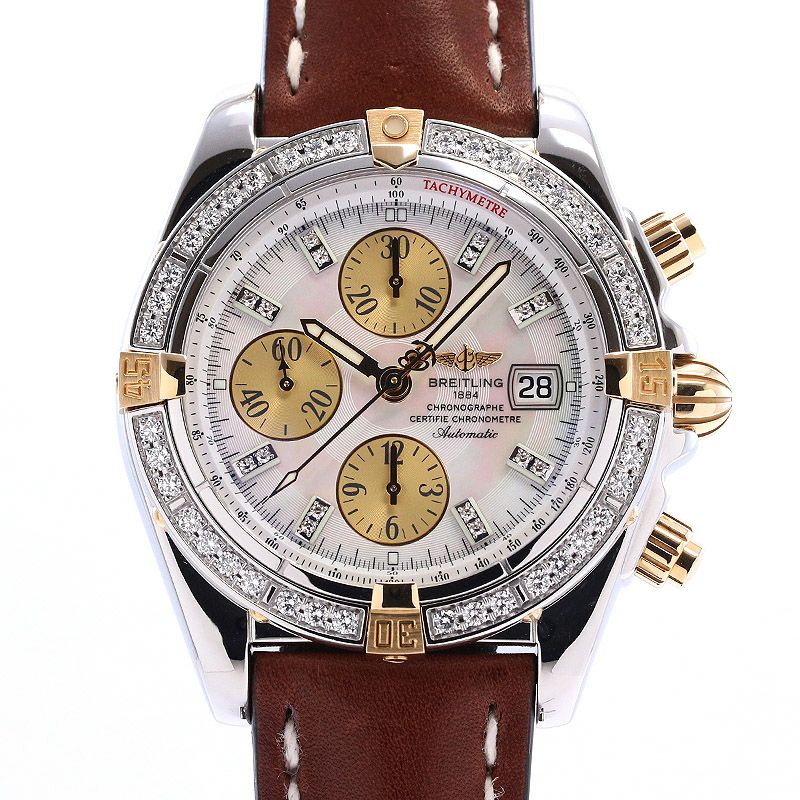【中古】BREITLING CHRONOMAT EVOLUTION ブライトリング クロノマット エボリューション B1335653/A572/438X (B156A76KBD)