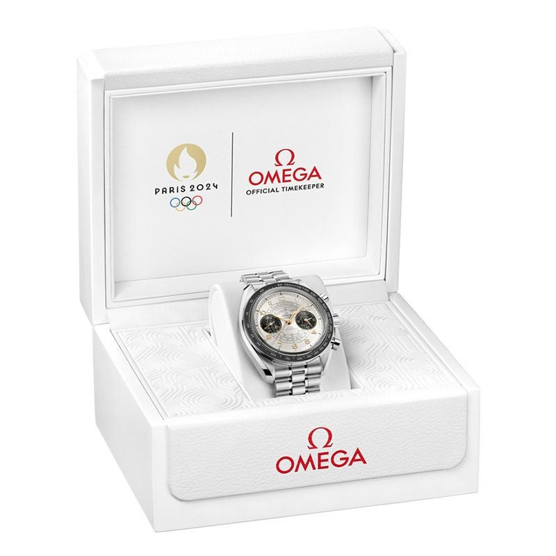 OMEGA SPEEDMASTER CHRONOSCOPE PARIS 2024 オメガ スピードマスター