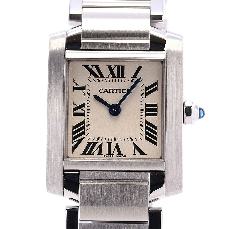 【中古】CARTIER TANK FRANCAISE　SMALL MODEL カルティエ タンク フランセーズ SM W51008Q3