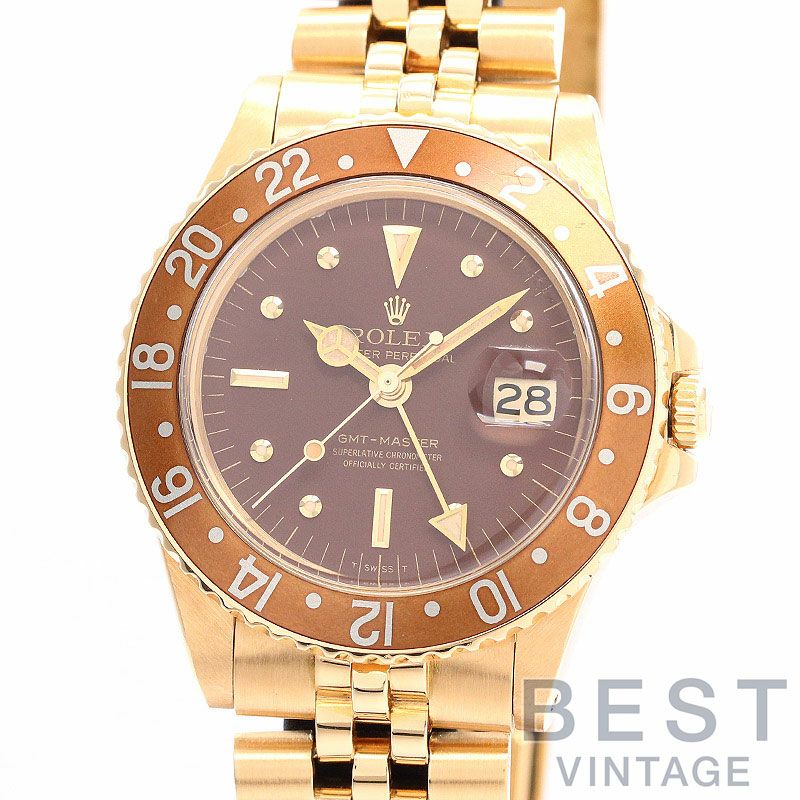 【中古】ROLEX GMT-MASTER ロレックス GMTマスター 1675/8