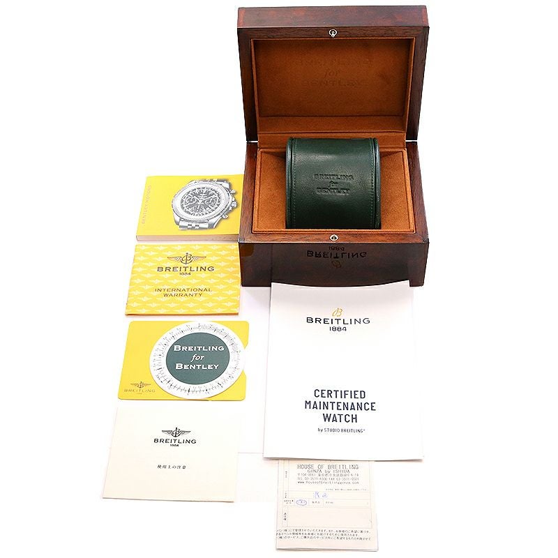 【中古】BREITLING BENTLEY MOTORS T LIMITED ブライトリング ベントレーモーターズ T リミテッド H2536312/A616/754P (H256A16WBA)