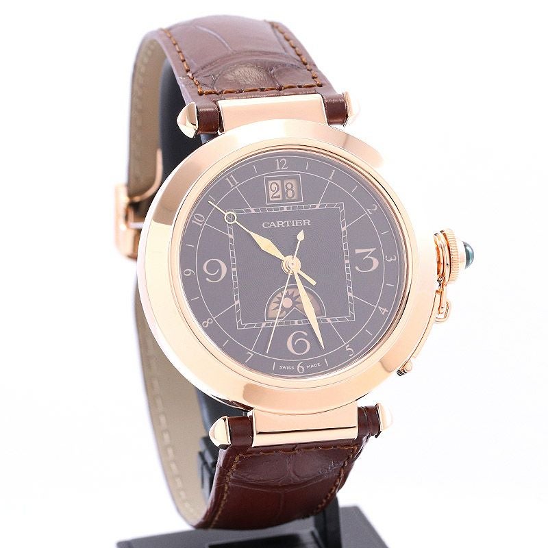 中古】CARTIER PASHA EXTRA-LARGE MODEL NIGHT & DAY 42MM カルティエ