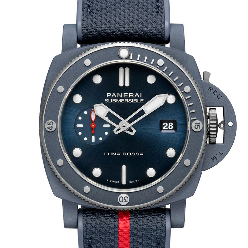 PANERAI SUBMERSIBLE QUARANTAQUATTRO LUNA ROSSA Ti-Ceramitech(TM