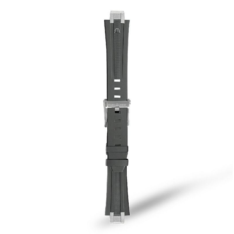 モーリスラクロア　ラバーストラップ　MAURICE LACROIX MAURICE LACROIX Gray Rubber Strap モーリス・ラクロア グレーラバー