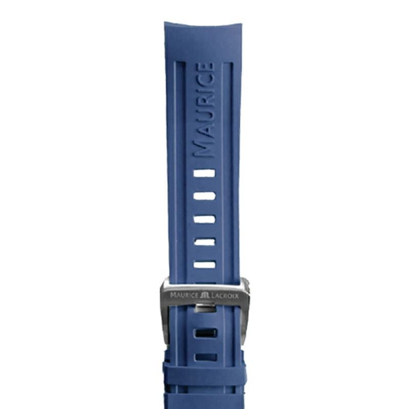 MAURICE LACROIX Blue Rubber Strap モーリス・ラクロア ブルーラバー
