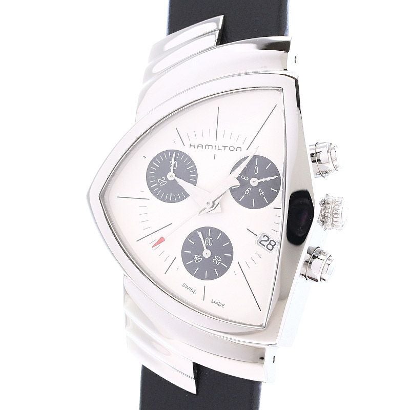 中古】HAMILTON VENTURA CHRONO QUARTZ ハミルトン ベンチュラ クロノ