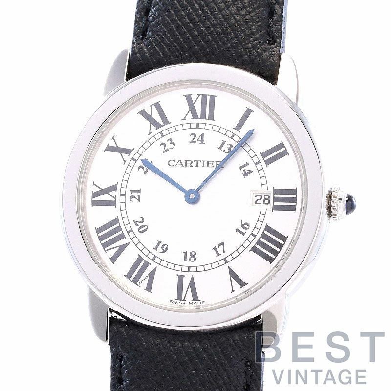 中古】CARTIER RONDE SOLO DE CARTIER 36MM カルティエ ロンド ソロ
