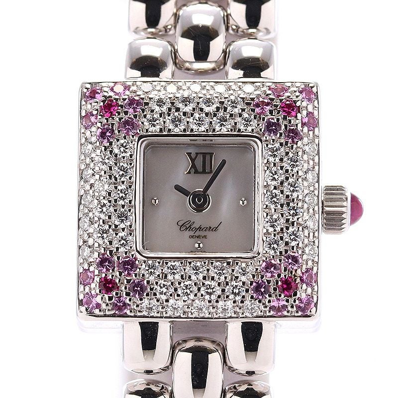 【中古】CHOPARD MINI SQUARE ショパール ミニ スクエア 106534-1007