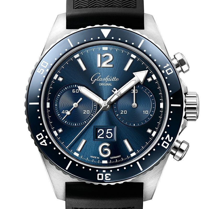 Glashütte Impression 日本語 GLASHUTTE ORIGINAL SeaQ Chronograph グラスヒュッテ・オリジナル
