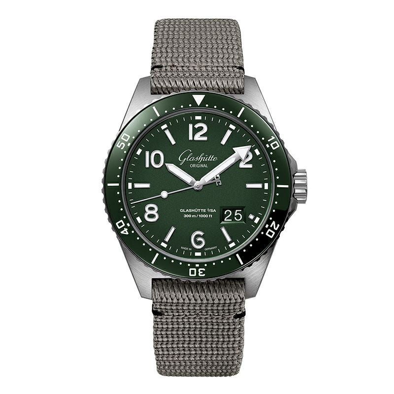 GLASHUTTE ORIGINAL SeaQ Panorama Date グラスヒュッテ・オリジナル シーキュー パノラマデイト 1-36-13-07-83-34