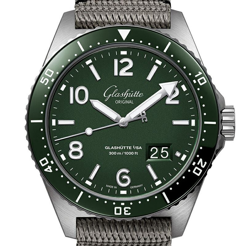 GLASHUTTE ORIGINAL SeaQ Panorama Date グラスヒュッテ・オリジナル シーキュー パノラマデイト 1-36-13-07-83-34