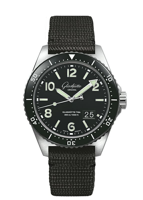 GLASHUTTE ORIGINAL SeaQ Panorama Date グラスヒュッテ・オリジナル シーキュー パノラマデイト 1-36-13-01-80-35