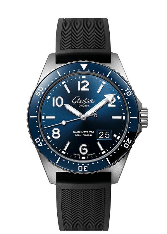 GLASHUTTE ORIGINAL SeaQ Panorama Date グラスヒュッテ・オリジナル シーキュー パノラマデイト 1-36-13-02-81-33