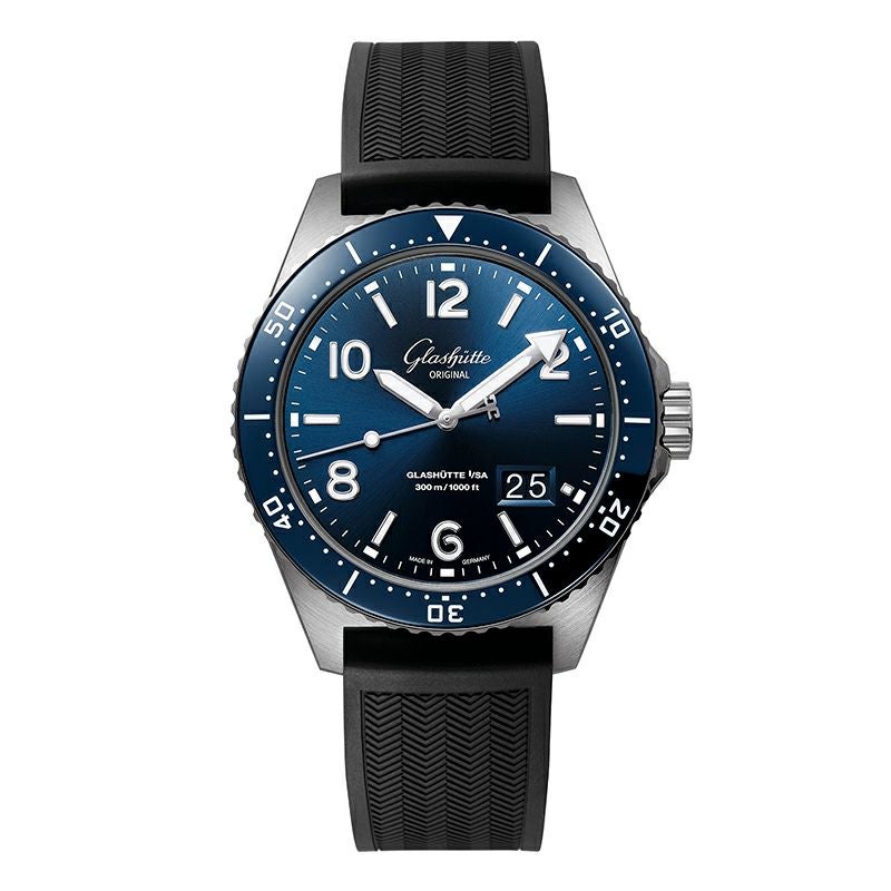 GLASHUTTE ORIGINAL SeaQ Panorama Date グラスヒュッテ・オリジナル シーキュー パノラマデイト 1-36-13-02-81-33