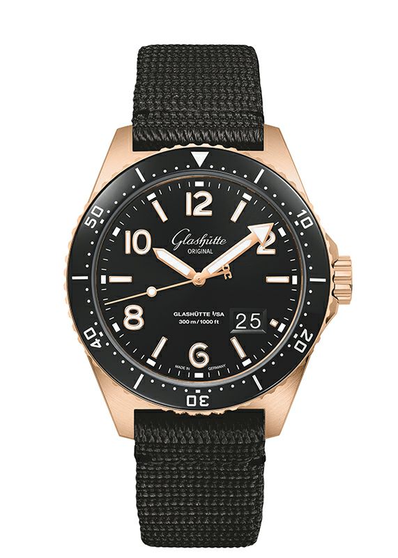 GLASHUTTE ORIGINAL SeaQ Panorama Date グラスヒュッテ・オリジナル シーキュー パノラマデイト 1-36-13-03-90-35