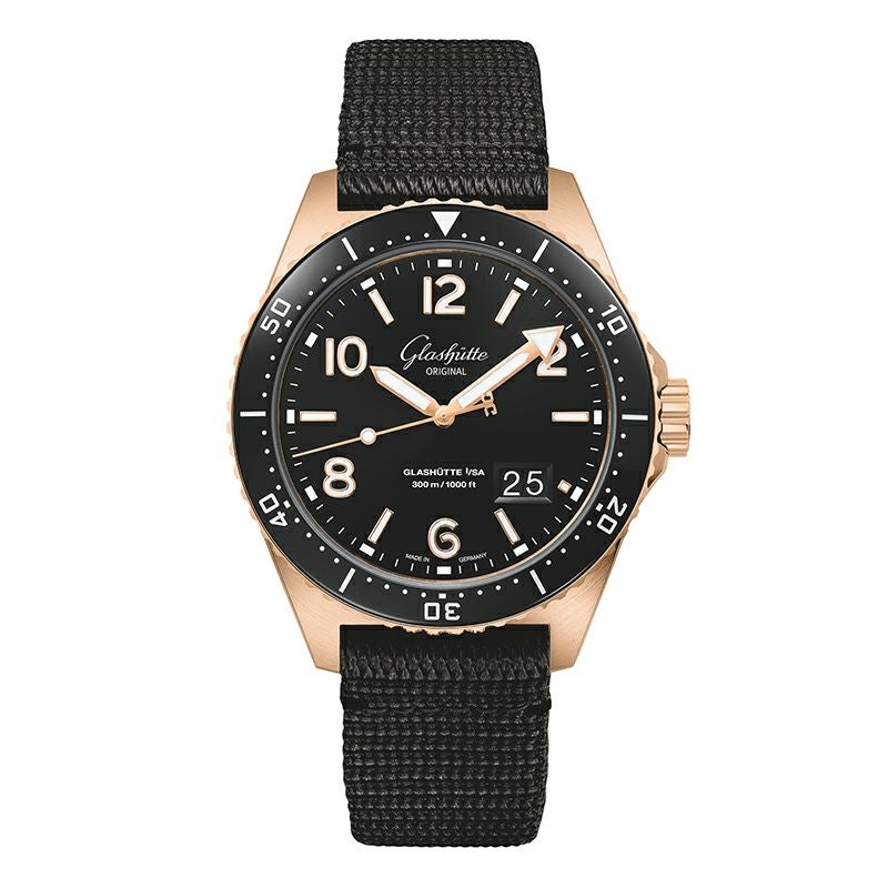 GLASHUTTE ORIGINAL SeaQ Panorama Date グラスヒュッテ・オリジナル シーキュー パノラマデイト 1-36-13-03-90-35