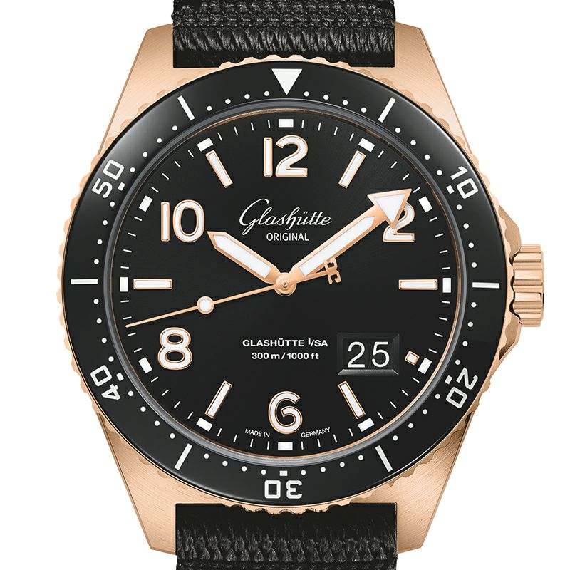 GLASHUTTE ORIGINAL SeaQ Panorama Date グラスヒュッテ・オリジナル シーキュー パノラマデイト 1-36-13-03-90-35