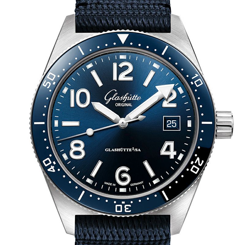 GLASHUTTE ORIGINAL SeaQ グラスヒュッテ・オリジナル シーキュー 1-39-11-09-81-34