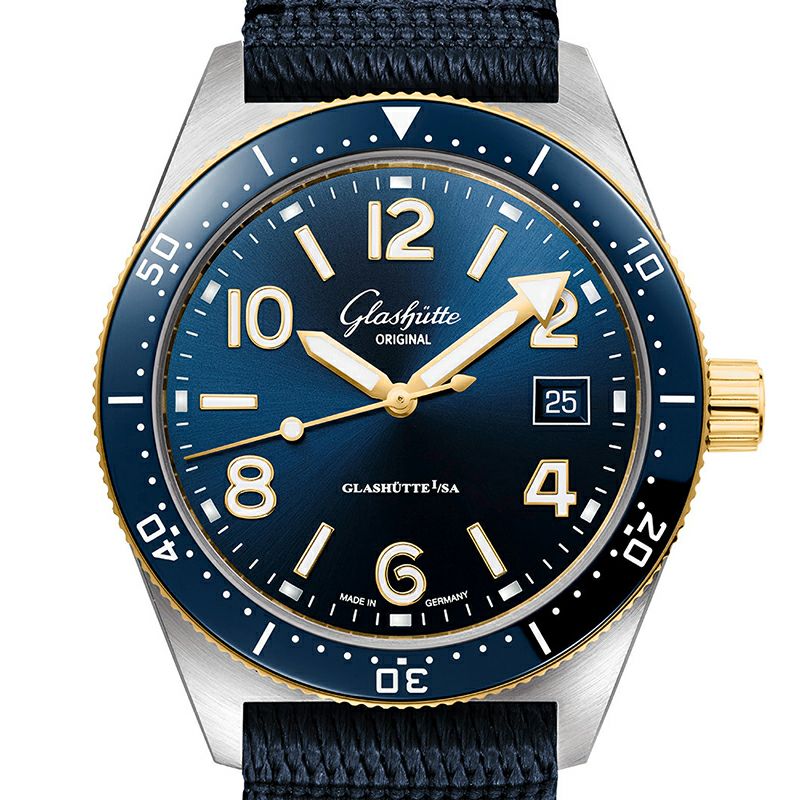 GLASHUTTE ORIGINAL SeaQ グラスヒュッテ・オリジナル シーキュー 1-39-11-10-90-34