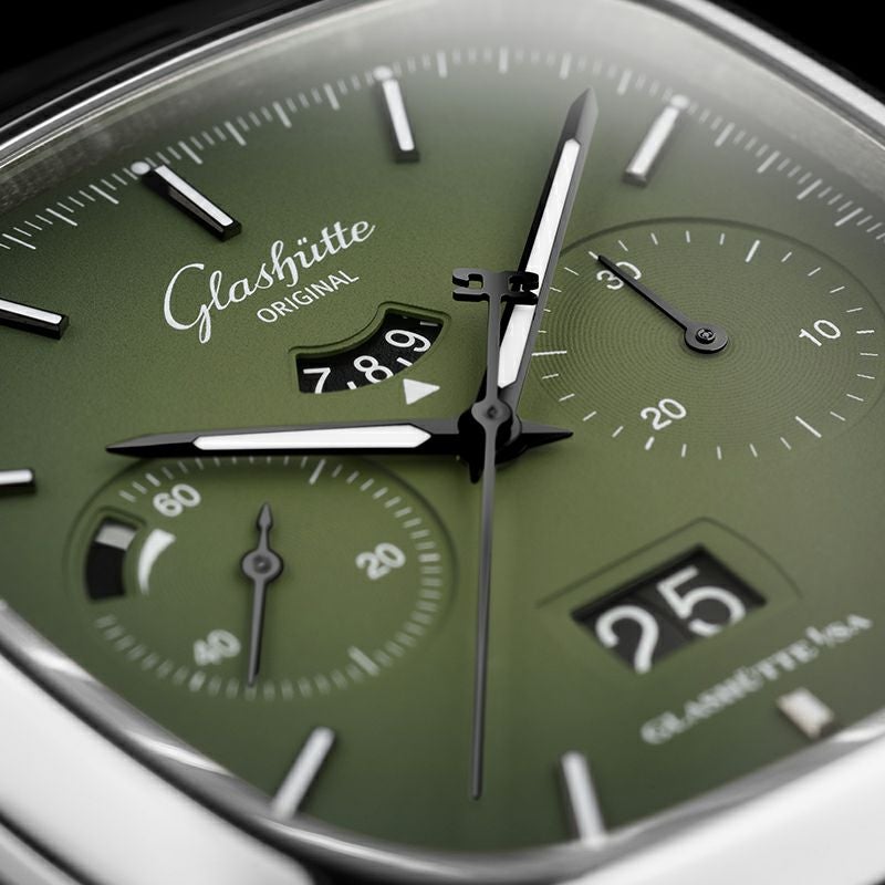 GLASHUTTE ORIGINAL Seventies Chronograph Panorama Date グラス