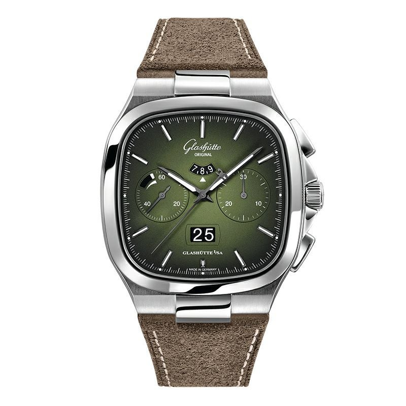 GLASHUTTE ORIGINAL Seventies Chronograph Panorama Date グラス