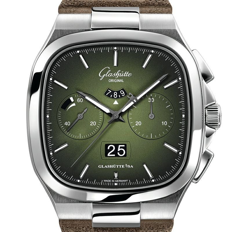 GLASHUTTE ORIGINAL Seventies Chronograph Panorama Date グラス