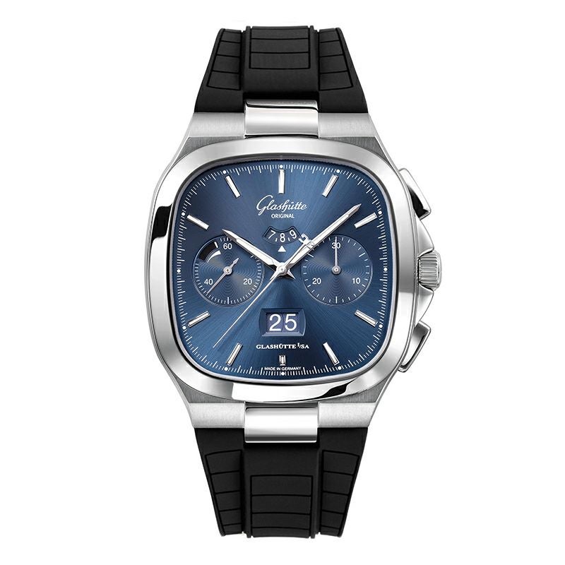 GLASHUTTE ORIGINAL Seventies Chronograph Panorama Date グラスヒュッテ・オリジナル セブンティーズ・クロノグラフ・パノラマデイト 1-37-02-08-02-63