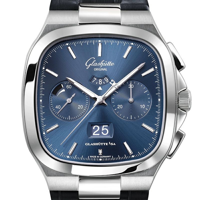 GLASHUTTE ORIGINAL Seventies Chronograph Panorama Date グラス