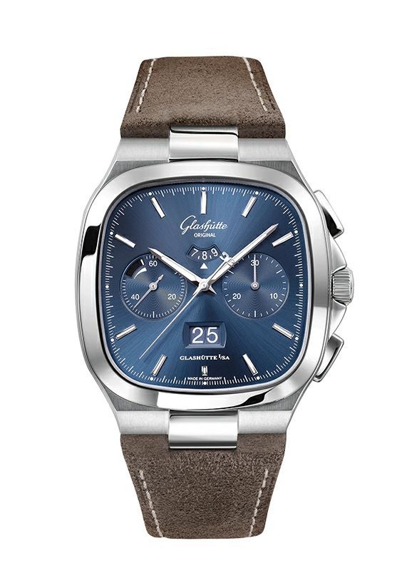 Glashütte Impression 日本語 グラスヒュッテ・オリジナル『セブンティーズ』。薄さよりも、独創的な