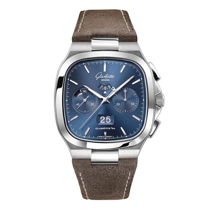 GLASHUTTE ORIGINAL Seventies Chronograph Panorama Date グラス